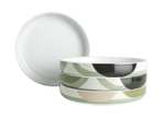 Habitat Citrine Decal 4 Piece Pasta Bowl Set- Multicolour £7.99 with Free Click and Collect From Argos