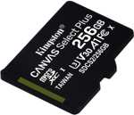 Kingston Canvas Select Plus microSD Card SDCS2/256 GB Class 10 (SD Adapter Included) - £14.56 @ Amazon