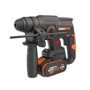Worx wx381 20v SDS brushless rotary hammer drill with 4ah battery sold by Worx (UK Mainland)