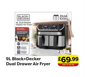 Black and Decker Dual Basket Airfryer