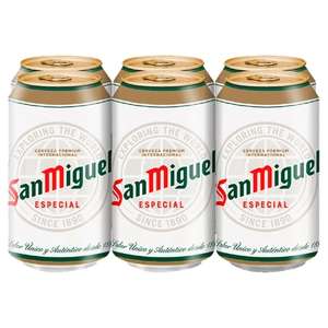 San Miguel Special Premium Lager Beer Cans 6 x 330ml - 2 for £10