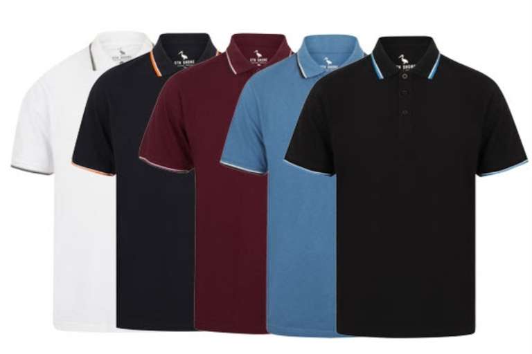 Polo Shirts Clearance from £8.09 with code + £2.80 delivery @ Tokyo Laundry