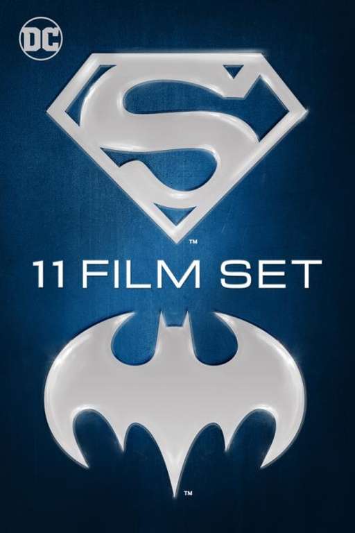 Superman Batman 11 Film Set - £29.99 @ iTunes Store