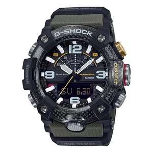 Casio G-Shock Men's Mudmaster Khaki Rubber Strap Watch £206.55 with code @ H Samuel
