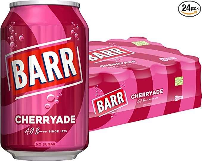 Barr Cherryade 24 cans £2.21 Asda Robroyston, Glasgow