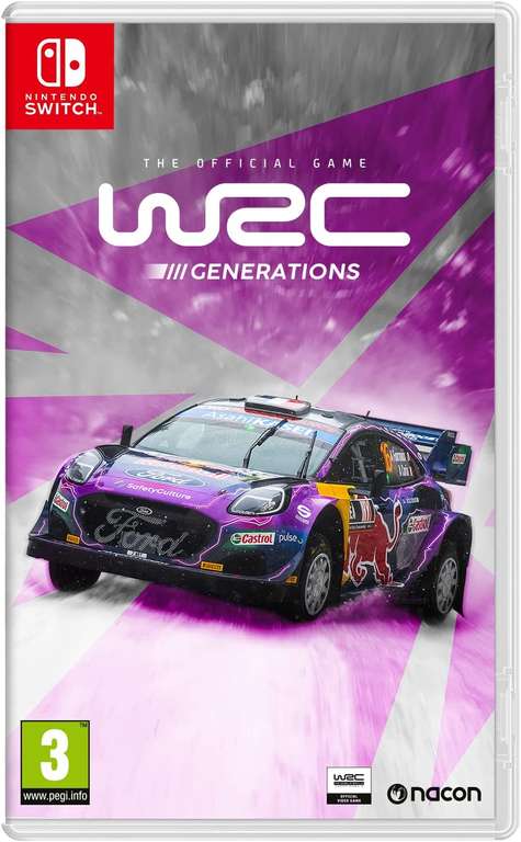 WRC Generations (Nintendo Switch) - £10.99 @ Amazon (Prime Exclusive Deal)