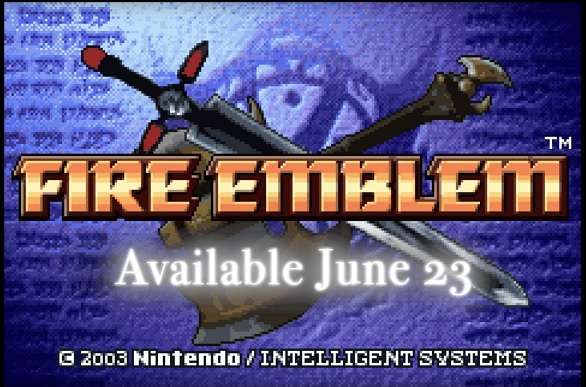 Nintendo Switch Online addition (GBA) from 23 June: Fire Emblem