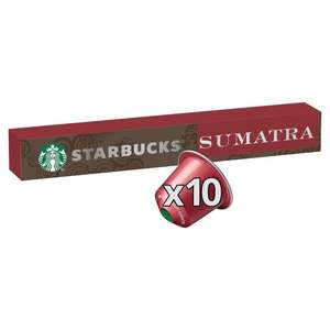 Starbucks Sumatra Coffee Pods 10 Pack 55G - £1.08 instore @ Tesco, Mawney Road (London)