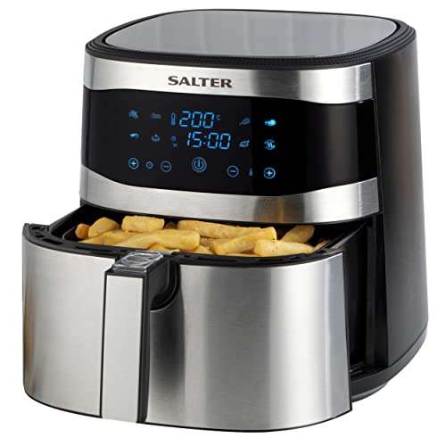 Salter EK4628 XXL Air Fryer With Hot Air Circulation 8L £88.99 @ Amazon