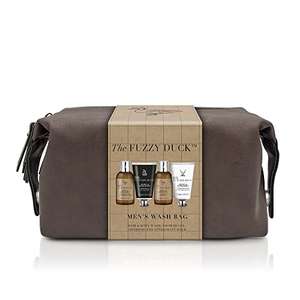 Baylis & Harding The Fuzzy Duck Men's Hemp & Bergamot Luxury Wash Bag Gift Set - £12 @ Amazon