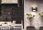 Philips myGarden Arbour LED Outdoor Up and Down Wall Light [Anthracite] 2 x 4.5 W LED Light