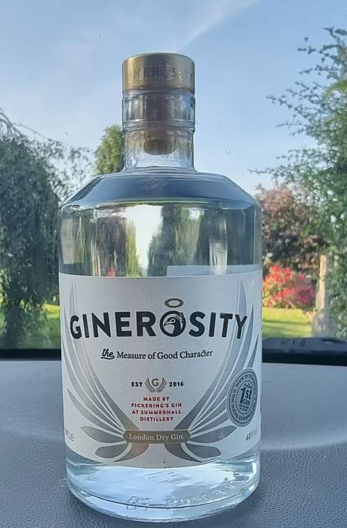 Ginerosity Gin 50cl £10 instore @ Asda Dundee