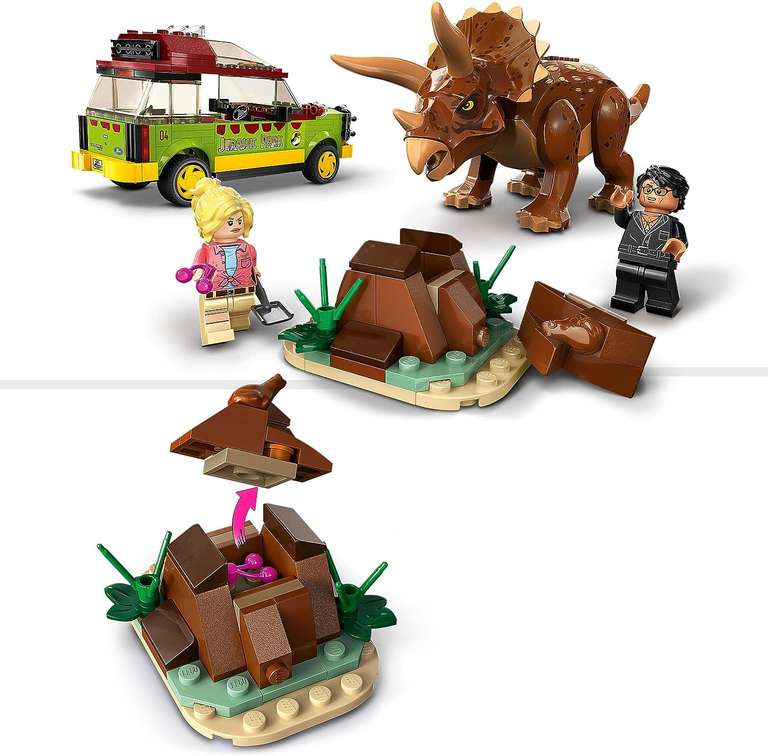 LEGO 76959 Jurassic Park Triceratops Research