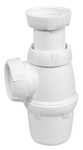 Wirquin SP3213 Adjustable Sink Siphon NF 1 Inch ½ Diameter 40 mm, White - £2.72 @ Amazon