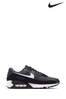 Men's Nike Black/White Air Max 90 Trainers £65 Free Click \u0026 Collect @ Next  | hotukdeals