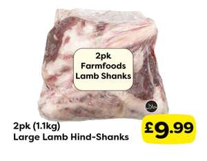 2pk(1.1kg)large lamb hind shanks