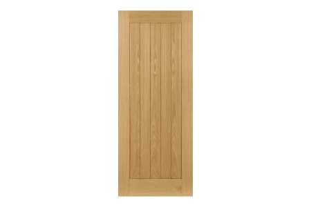 Cheshire Unfinished Oak Door 1981 x 686 /762/838x 35mm - Free C&C