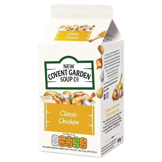 New Covent Garden Soup 560g (Various Flavours) - £1.25 @ Sainsbury's