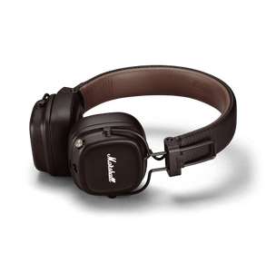 Marshall Major IV Wireless On Ear Headphones in Brown