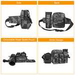 Huntvp Tactical Waist Pack Bag with Water Bottle Pouch £12.34 Dispatches from Amazon Sold by outdoors-uk