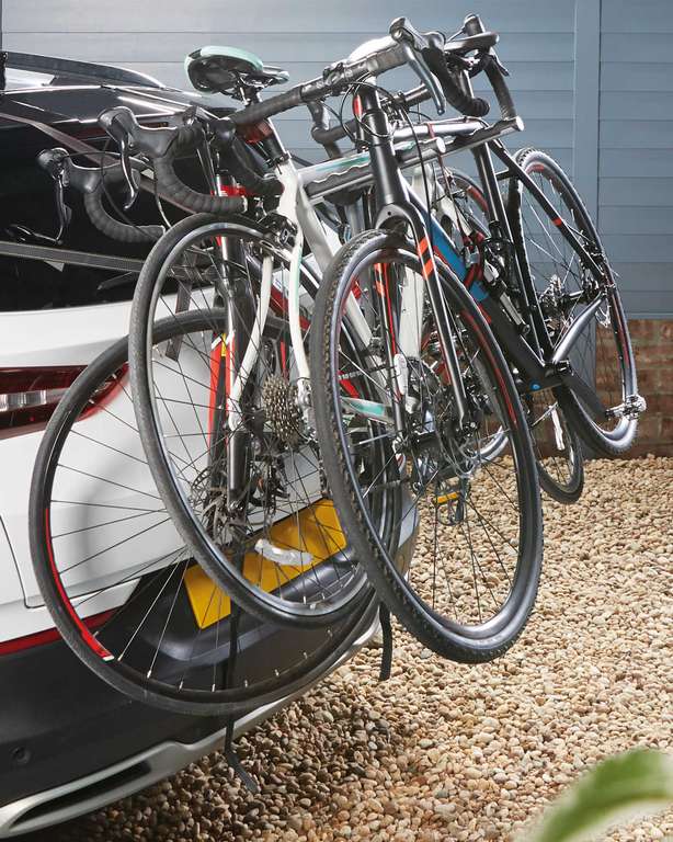 Menabo Rear 3-Bike Carrier - Steel Rear Mounted Bike Carrier with 6 Straps, TÜV approved - £29.99 with code (Free Delivery) @ Aldi