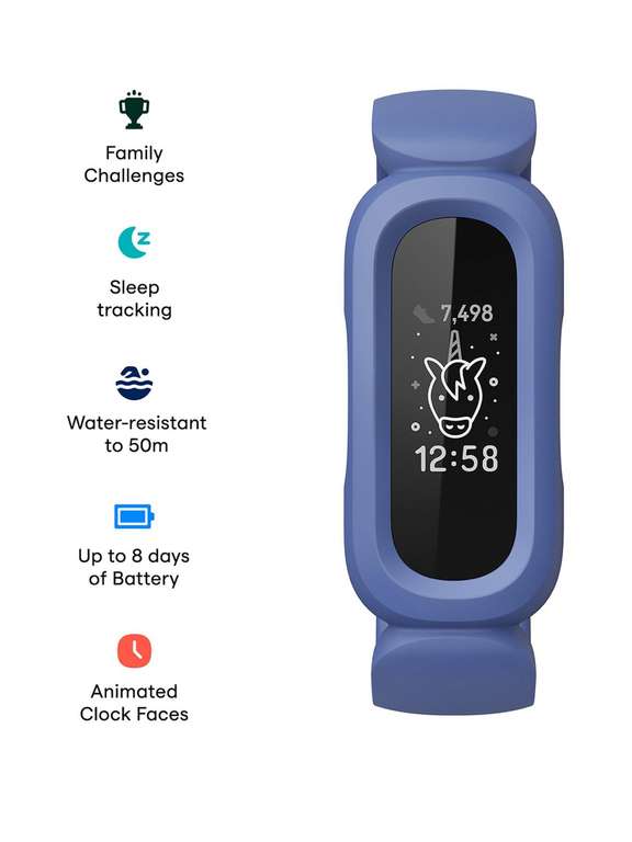 Fitbit Ace 3, Kids Tracker - £49 free Click & Collect @ Very