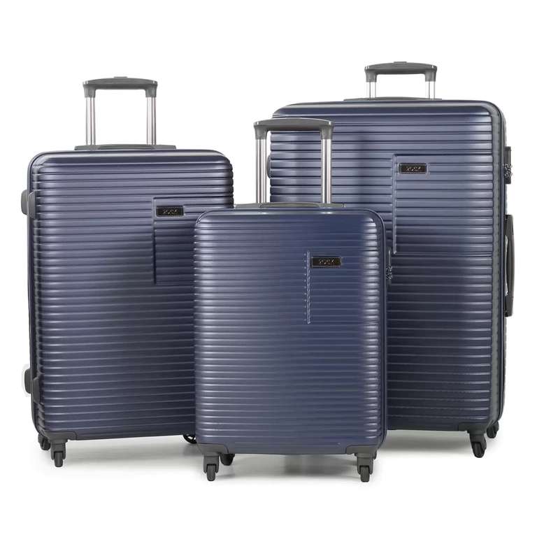 Rock Pacific 3 Piece Hardside Luggage Set in 2 Colours £129.99 (Members Only) @ Costco