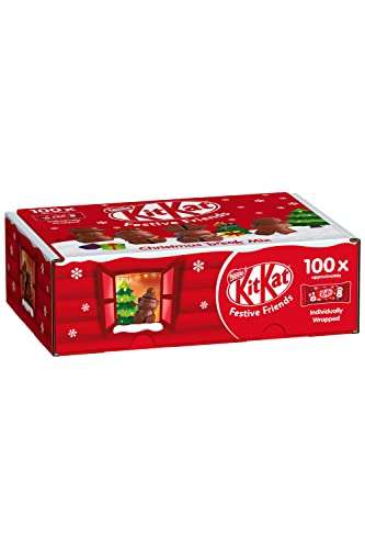 Kit Kat, Festive Friends – 100 Assorted Milk Chocolate Festive Figures, 820g £9.99 - Sold and Dispatched by Palmzen on Amazon