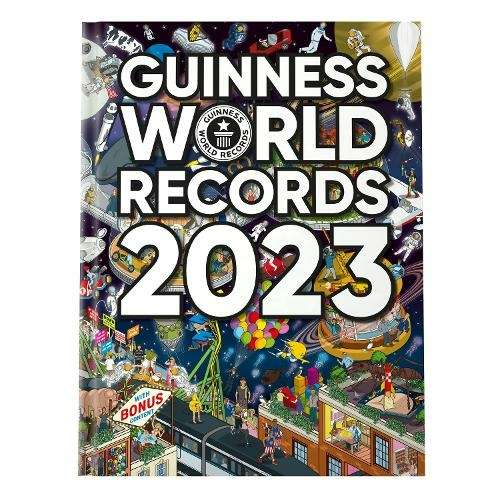 Guinness Book Of World Records 2023 Hardback - £5 + £2.99 Delivery at WHSmith
