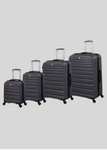IT Luggage Dark Grey Navigator Hard Shell Suitcase - Cabin Free C&C