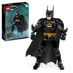 LEGO 76259 DC Batman Construction Figure with Cape, Based on the 1989 Batman Movie. Age 8+