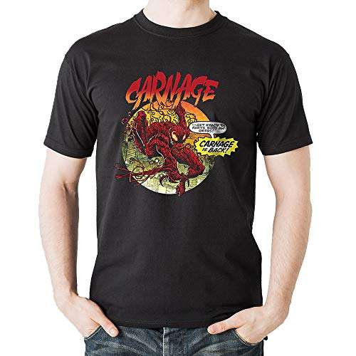 Marvel: Carnage Is Back (T-Shirt Unisex Tg.) T-Shirt S / M / L / XL £3.90 delivered @ Rarewaves