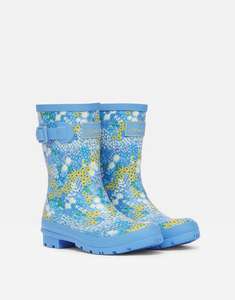 Molly Mid Height Printed Wellies now £17.05 with code plus free click and collect From Joules