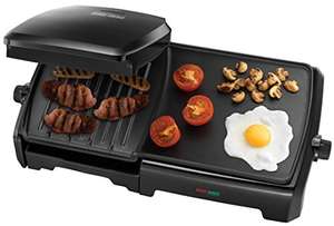 George Foreman Large Variable Temperature Grill & Griddle 23450, Black - £59.99 @ Amazon