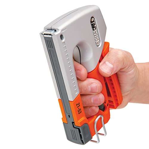 Tacwise 0889 Z1-53 Heavy Duty Metal Staple Gun with 200 Staples and Staple Remover,