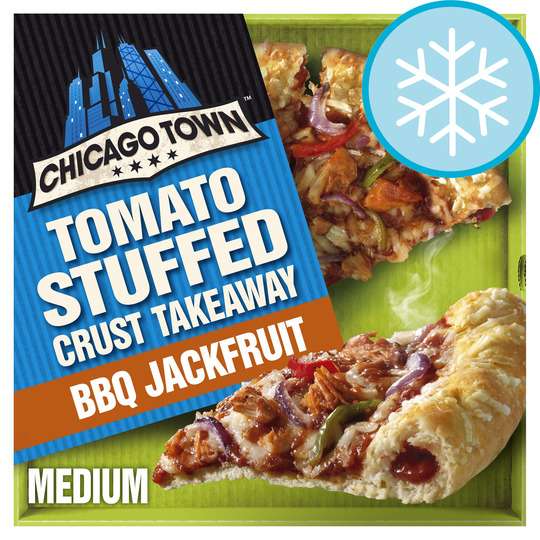 Chicago Town Vegan Crust Pizza Bbq Jackfruit 490G - £3.25 (Clubcard price) @ Tesco