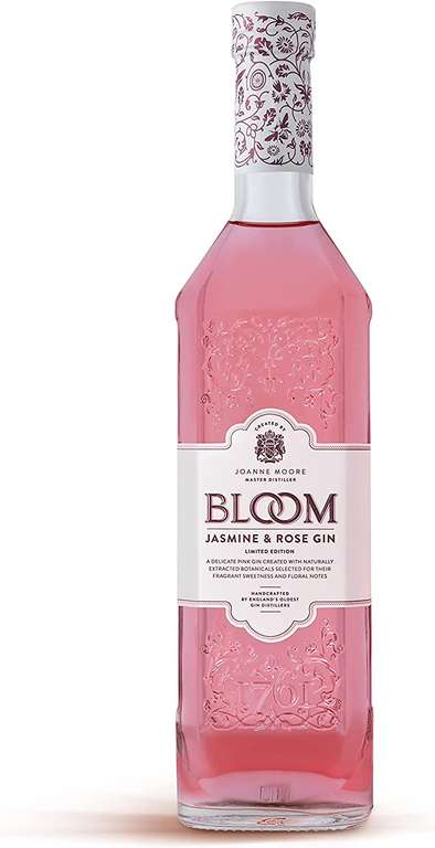 Bloom Gin Jasmine and Rose, 40% - 70cl £9.99 / Italian Wine (Red & White) 13% 250ml Cans £1.27, Instore @ Lidl Derby Normanton Rd