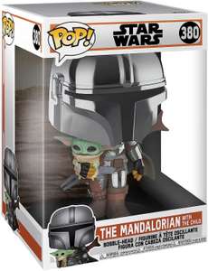 Super Size 10" Funko POP Star Wars The Mandalorian with The Child Figure (with code)