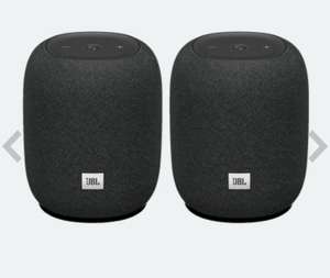 JBL Link Music Bundle - WiFi & Bluetooth speaker – 2 pieces – Black £53.61 with code @ leap2c / eBay