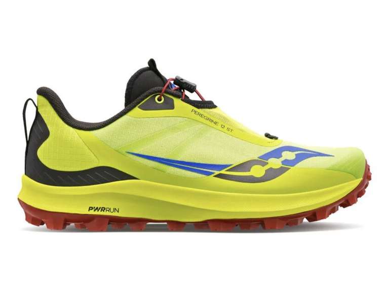 Saucony Mens Peregrine 12 Running Shoes (Acid Lime/Spice) £49.99 + £4.99 Delivery @ Sportpursuit
