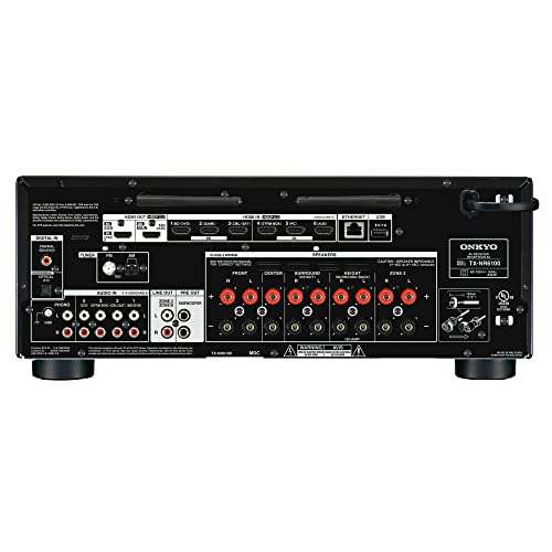 ONKYO TX-NR6100 7.2 Channel THX Certified Network AV 8K Receiver Sold By Richer Sounds
