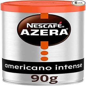 Nescafe Azera Americano Intense Instant Coffee 90g pack of 6 £21 @ Amazon