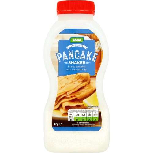 Asda pancake shaker mix at Blackpool
