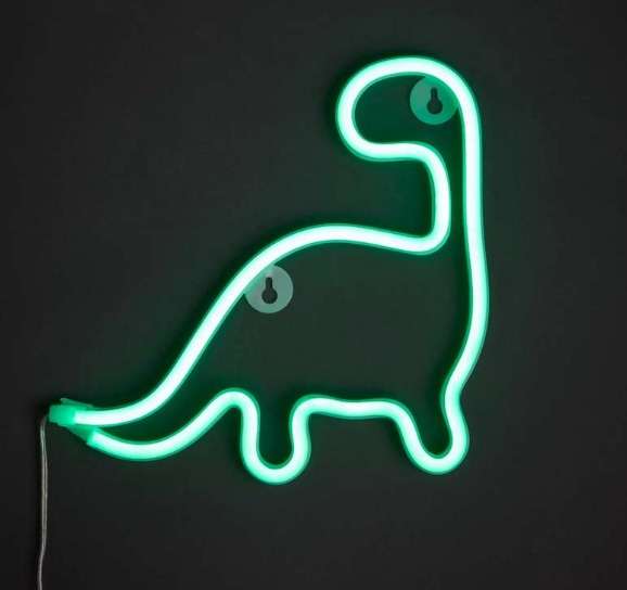 Neon Dinosaur Light - £13.65 (Free Click & Collect) @ Marks & Spencer