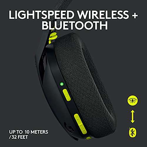 Logitech G435 LIGHTSPEED & Bluetooth Wireless Gaming Headset