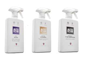 Autoglym Fast Glass, 500ml - £4.46 / Leather Cleaner, 500ml - £4.54 / Instant Tyre Dressing, 500ml - £4.54 (Prime Exclusive) @ Amazon