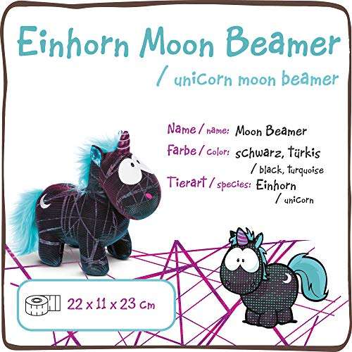 NICI 45712 Cuddly Soft Toy Unicorn Moon Beamer Special Edition 22cm