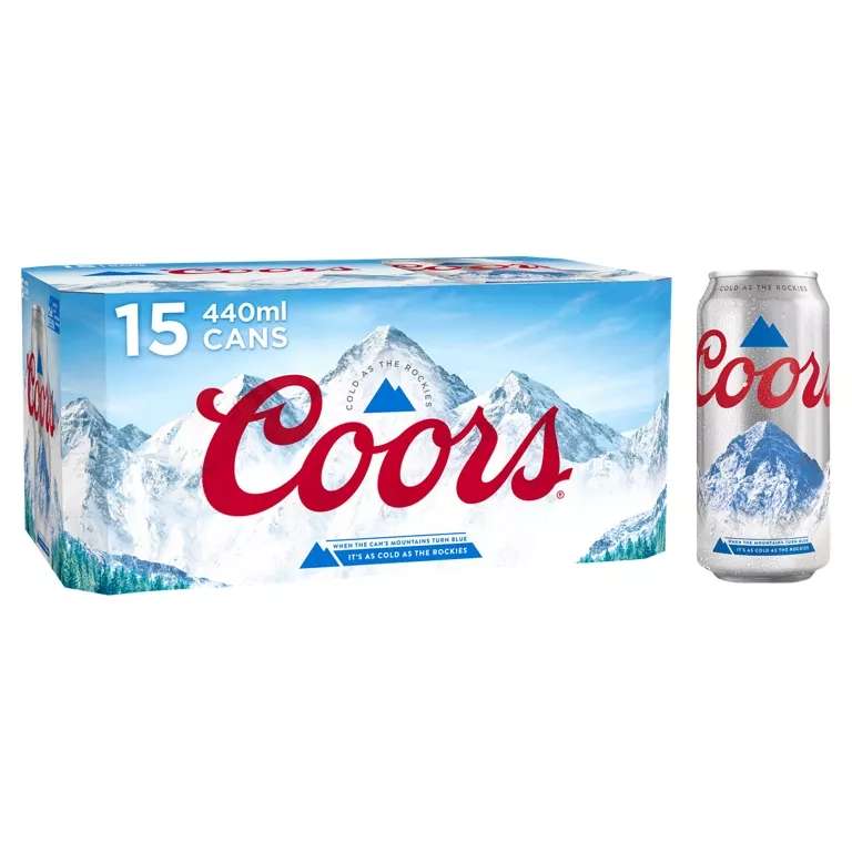 Coors Lager 15 x 440ml Pack £7.57 found in-store at Asda Cheltenham