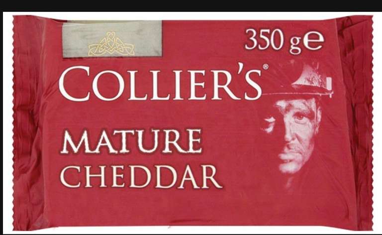 Collier's Mature Cheddar 350g - £1.69 @ Farmfoods