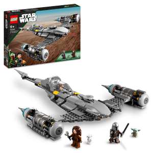 LEGO 75325 Star Wars The N-1 Starfighter of the Mandalorian; Book of Boba Fett; + Baby Yoda Figure - W/Voucher